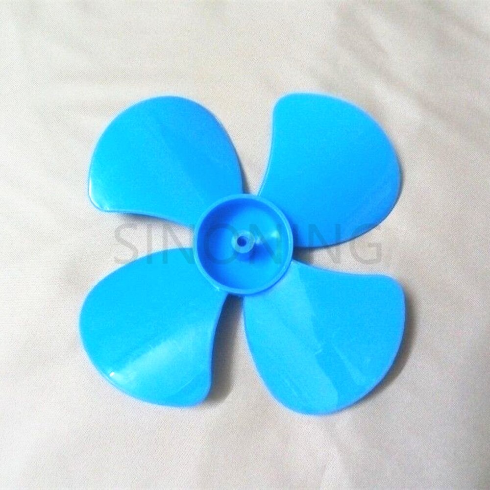 2 stk 100mm diameter plastik blade fire blade pulp fan blade små produktion diy blå