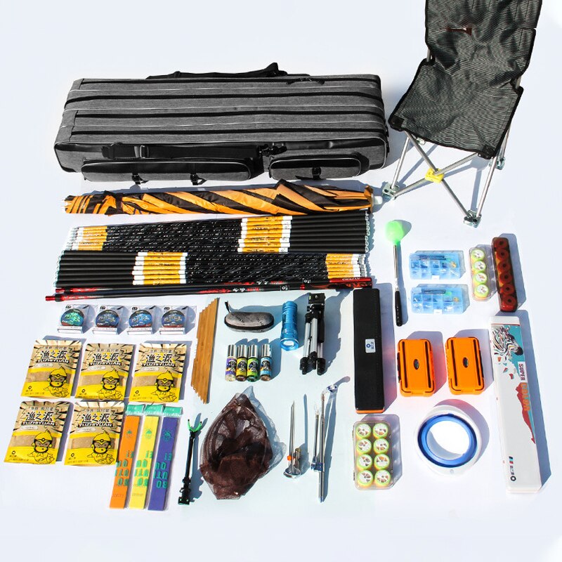 Portable Fishing Bag Pesca 2 Layer Fishing Rod Carrier Waterproof Fishing Pole Tools 80/100/125/130 CM Tackle Storage Organizer
