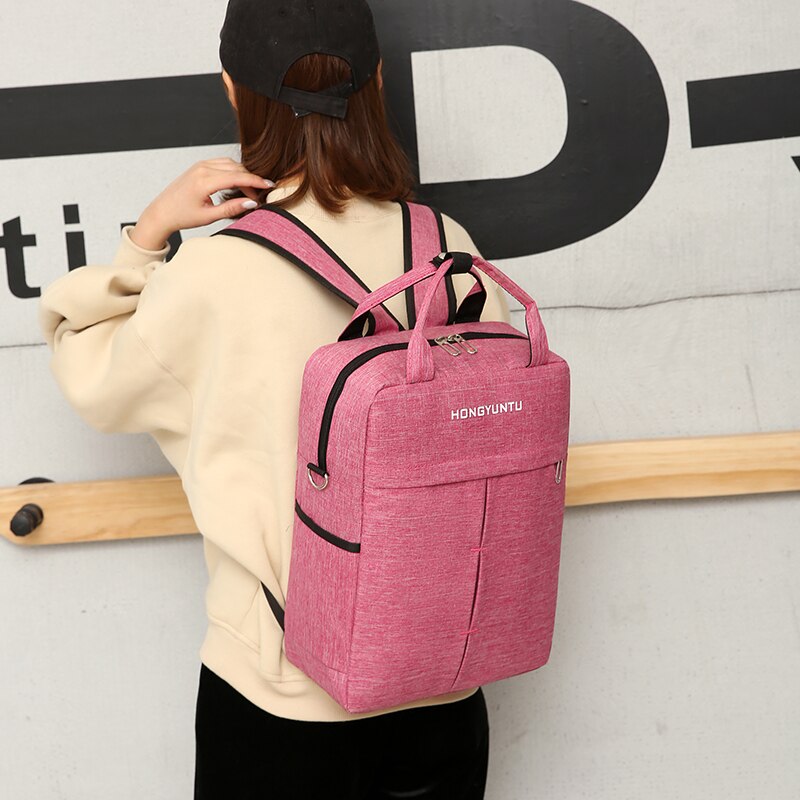 Backpack Unise Backpack Wearable Multi Function School Backpack Large Capacity Casual Teenage Girl Boy Shoulder Bag