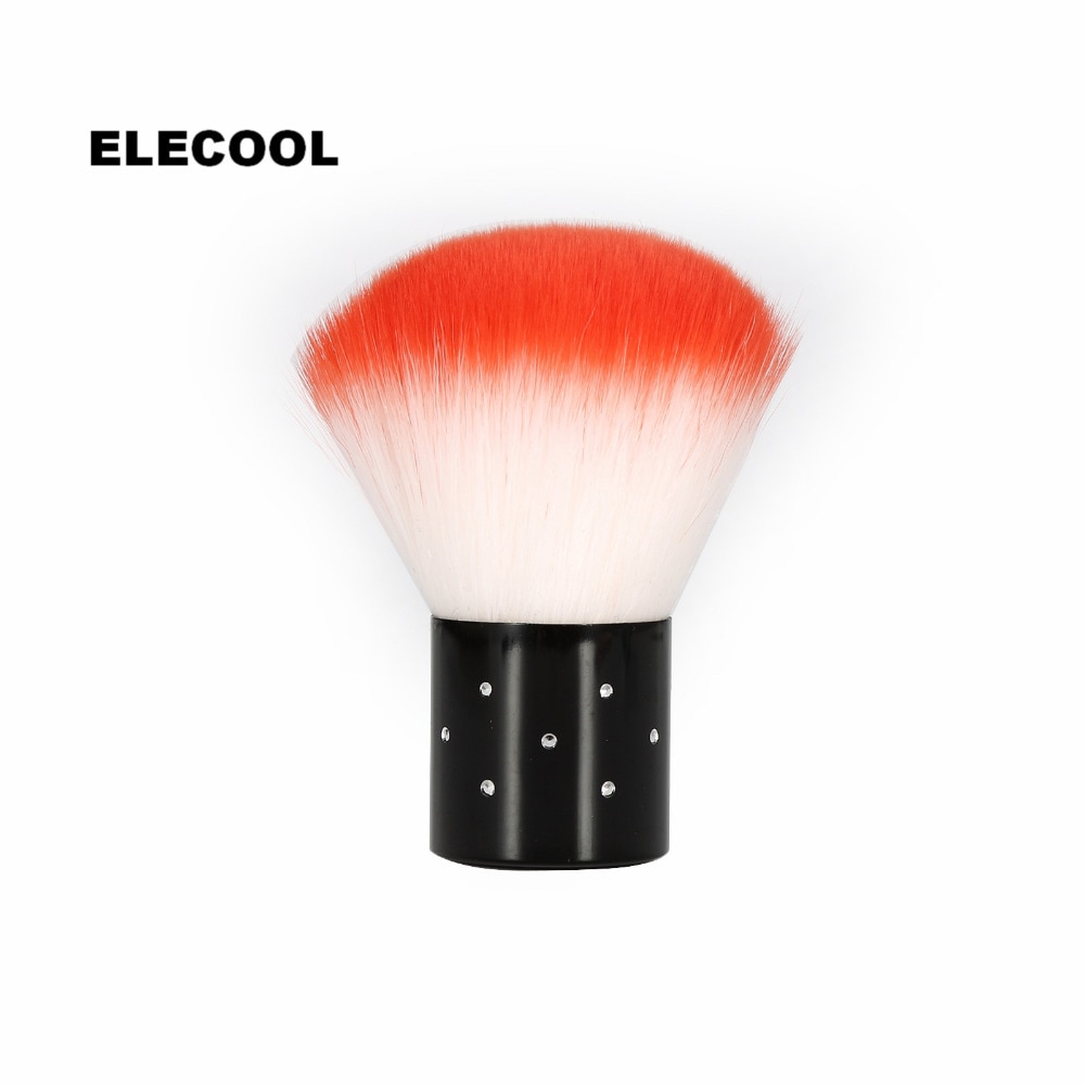 Elecool Soft Nail Art Powder Dust Massaal Remover Brush Cosmetische Make-Up Brush Tool Manicure Pedicure Care