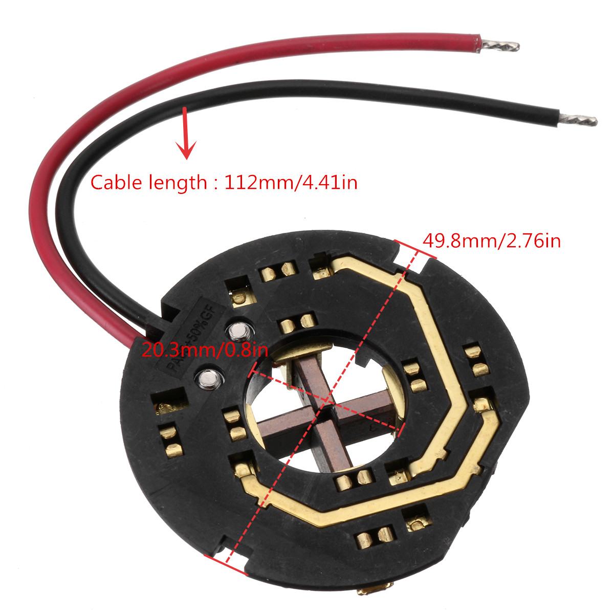 Poratyökalun osat 18v 27w hiiliharjasarja milwaukee  c18pd c18id hd18pd hd18dd hd18dd c18iw: lle