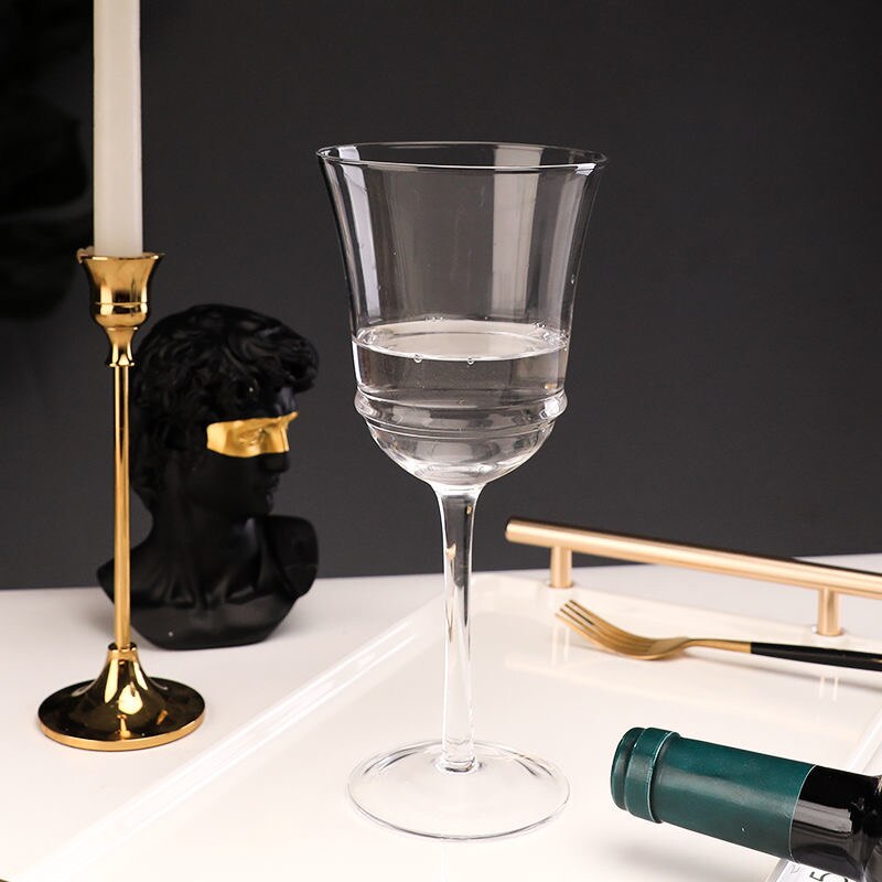 Verre à vin rouge de luxe léger en forme de diamant, gobelet sans plomb, verre à Champagne, verre à whisky