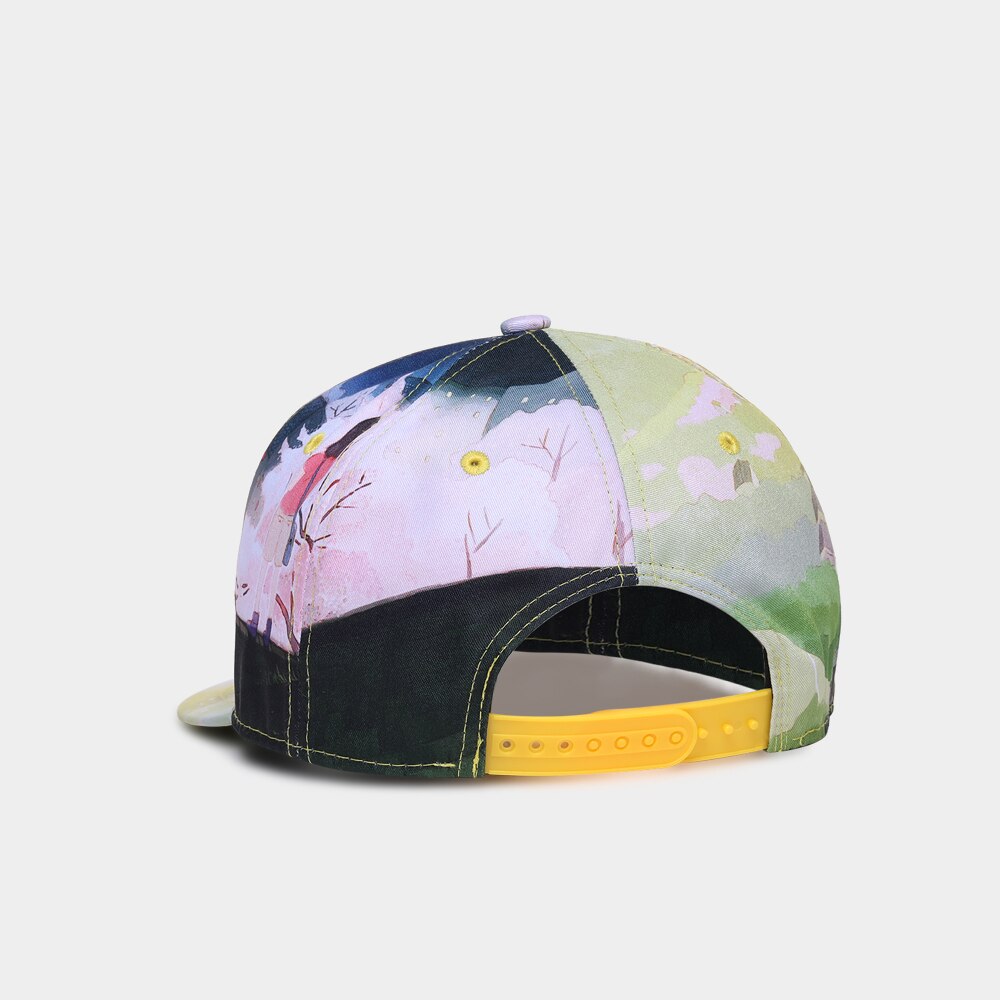 Nuzada unisex män kvinnor hip hop keps exklusiv original märke  hd 3d tryck landskap par kepsar vår sommar