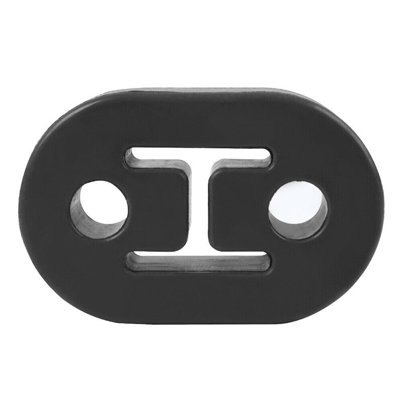 Tubo de escape de poliuretano Universal para coche, soportes de montaje, colgador aislante, diámetro de goma de 4 piezas, 12mm, 2 agujeros