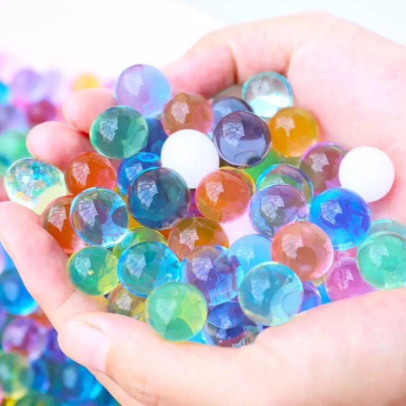 3000 stuks gekleurde waterabsorberende kralen kristalbodemgroei waterpolo hydrogel parelbal educatief speelgoed meubeldecoratie