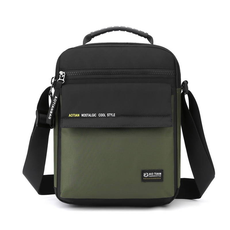 Herentas, messenger bag, lichte schoudertas, heren vrijetijdstas, casual crossbodytas, reistas, zakelijke handtas: Rood