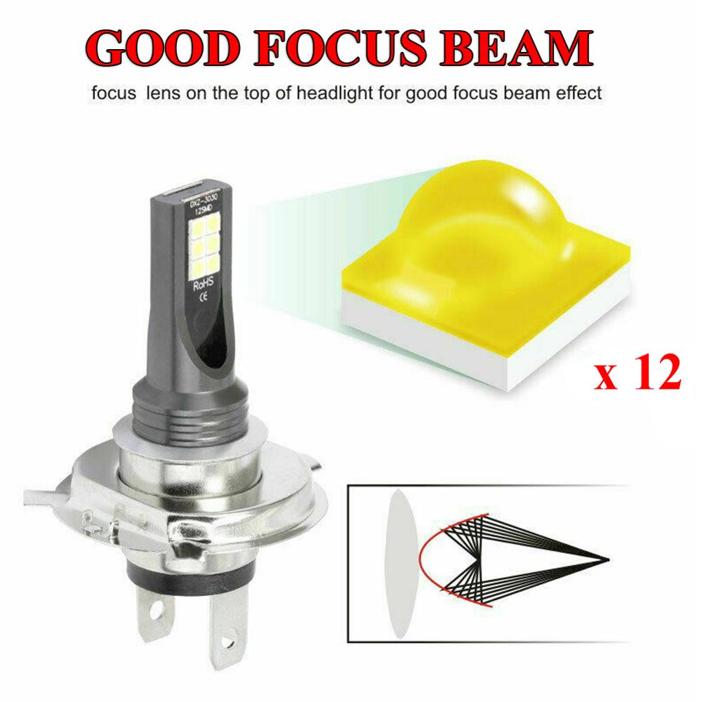 H1 Led Mistlamp Koplamp Kits 100W 14000LM High Power Lampen 6000K Wit Lampen