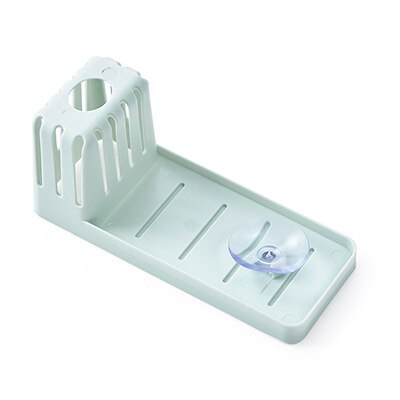 Kitchenware Sink Water Draining Hanging Bag Small Storage Shelf Sponge Pool Storage Supplies Hanging Basket Draining Shelf: Blue