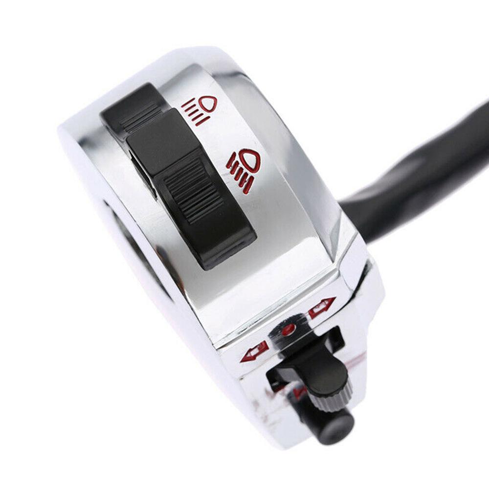 7/8 ''motorrad Lenker Control Licht Blinker Horn Schalter 1PCS Motorrad Links Griff Side Control Switch