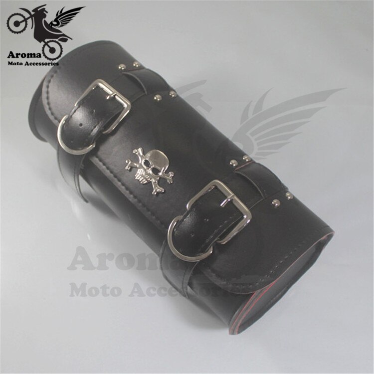 unviersal motocross saddle bag tail head pouch tool bags scooter luggage motorbike tail bag leather motorcycle tail bag moto