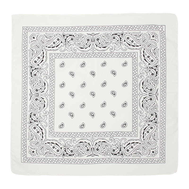 Unisex Mannen Vrouwen Bandana Haarband Cowboy Heren Biker Sport Hoofddeksels Pols Hairwrap Paisley Hoofd Wrap Vierkante Sjaal