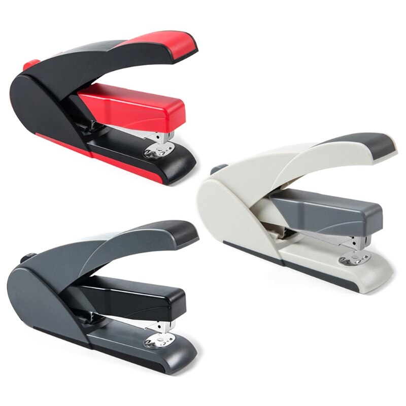 25 Sheets Effortless Heavy Duty Stapler Paper Book Binding Stapling Machine for 24/6mm Staples School Office Supplies Stationery