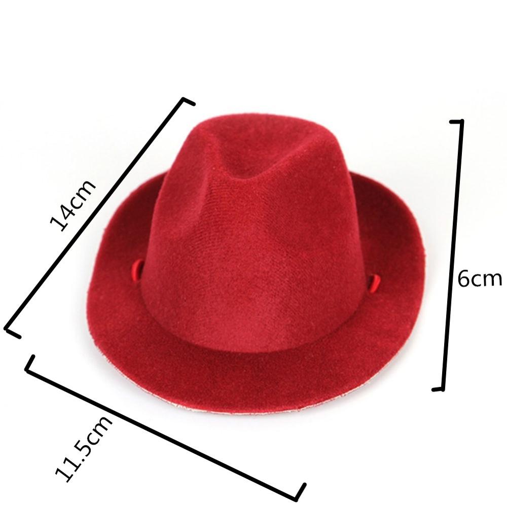 Craftdady 100Pcs Mini Breien Garen Hoeden Kleurrijke Wol Geweven Pop Hoeden Haaraccessoires Voor Kerst Diy Ambachten Sieraden Maken