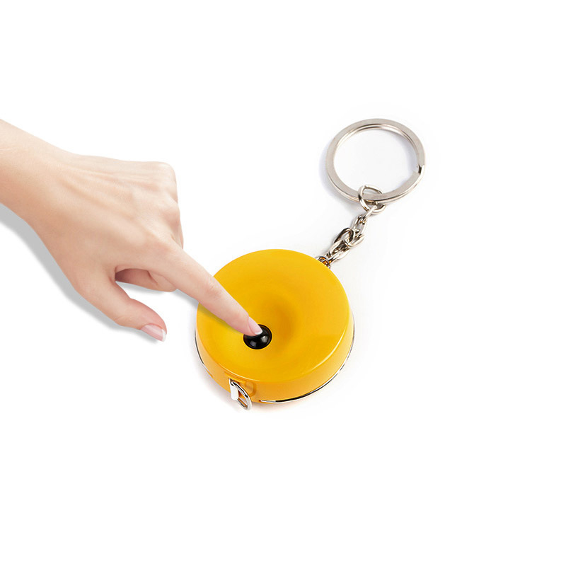 LMDZ 1Pcs 150cm/60inch Mini Retractable Portable Ruler Tape Measure Children Height Ruler Centimeter Inch Roll Tape Sewing Tools