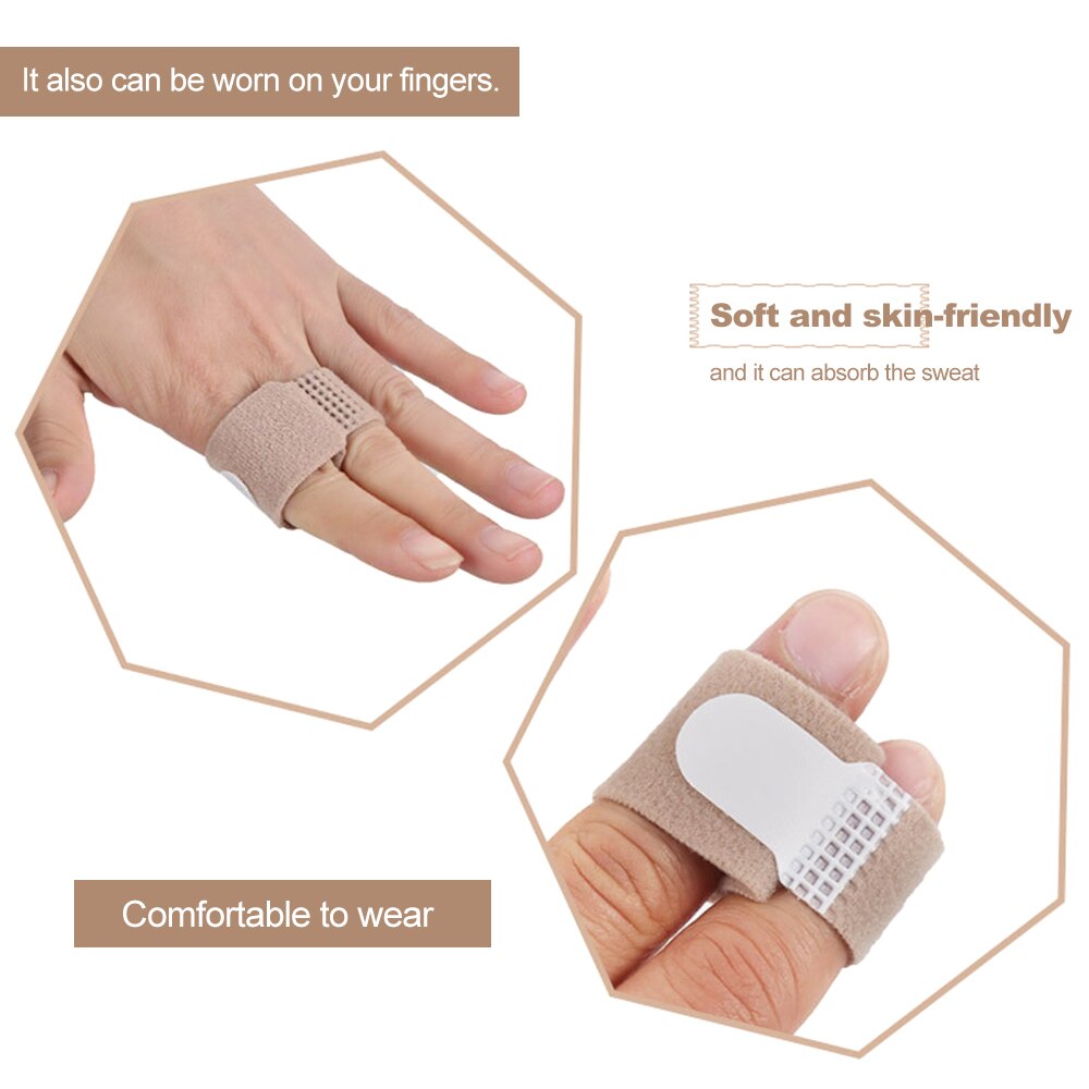Redresseur d'orteil orteil Hallux Valgus correcteur séparateur d'orteils attelle envelopper les orteils bande pansement marteau pour soulager la douleur outil de soin des pieds