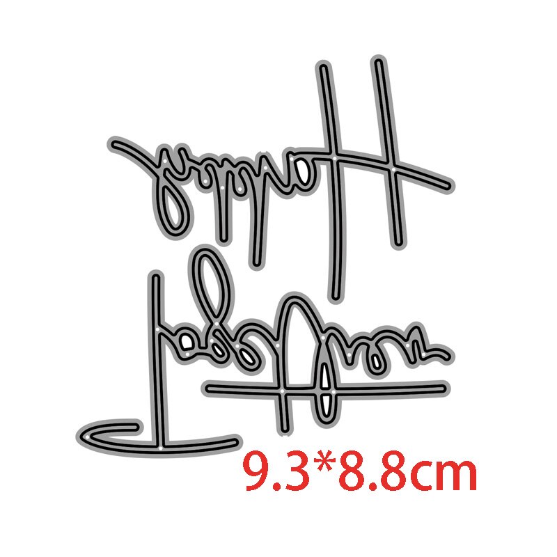 Ch vin glass og blomster metall kutte dies 3d diy scrapbooking karbon skarp håndverk dør foto invitasjonskort dekorasjon: 16