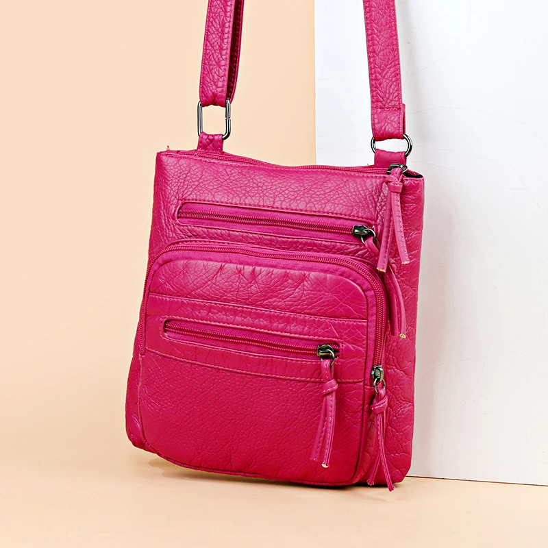 Women Bag Purses Flap Coin Purse Multi-Layer Casual Shoulder Bag PU Leather Women Luxury Shoulder Messenger Girl Crossbody Bags