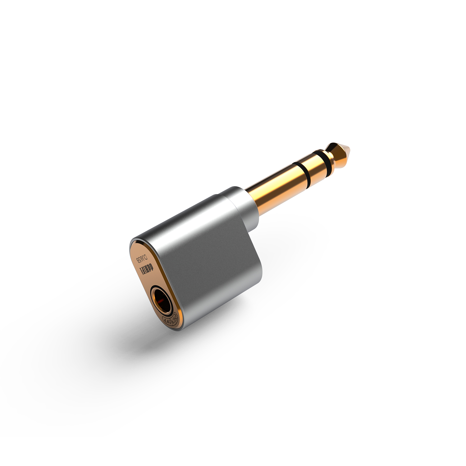 DD ddHiFi DJ65B AL 6.35mm męski na 4.4mm żeński Adapter Audio dla komputerów stacjonarnych wzmacniacz urządzeń z 6.35mm Port wyjściowy