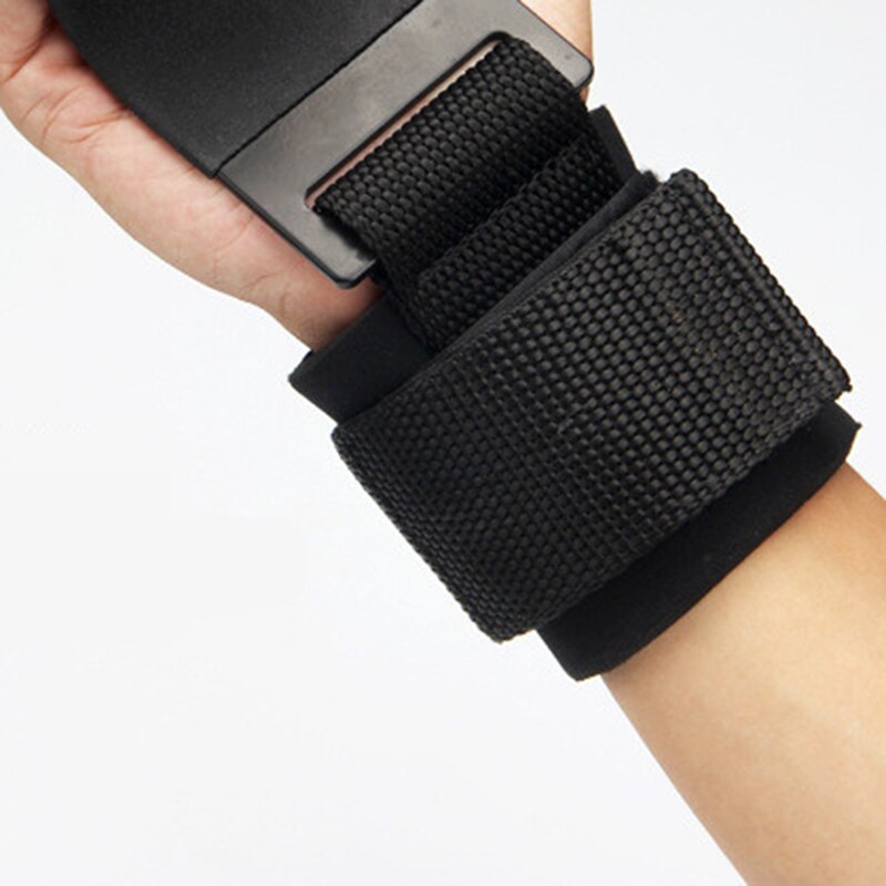 Podnoszenie ciężarów zdatność ciężkie haki z neoprenowym podkładem siłownia opaski na nadgarstek najlepszy zestaw robić podnoszenia ciężarów