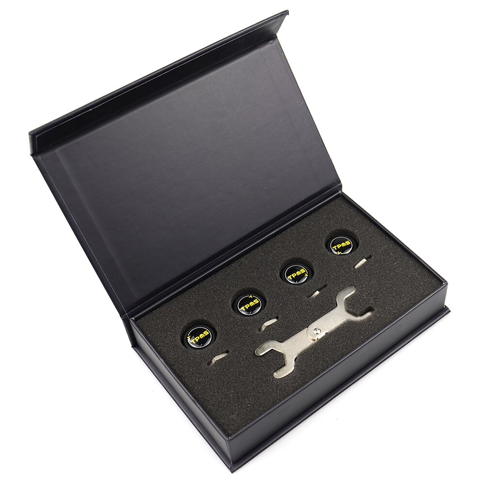 Bluetooth 5.0 Tpms Auto Bandenspanning Monitor System Met 4 Sensoren Voor Ios Android Mobiele Telefoon App Monitoring Alarm: external