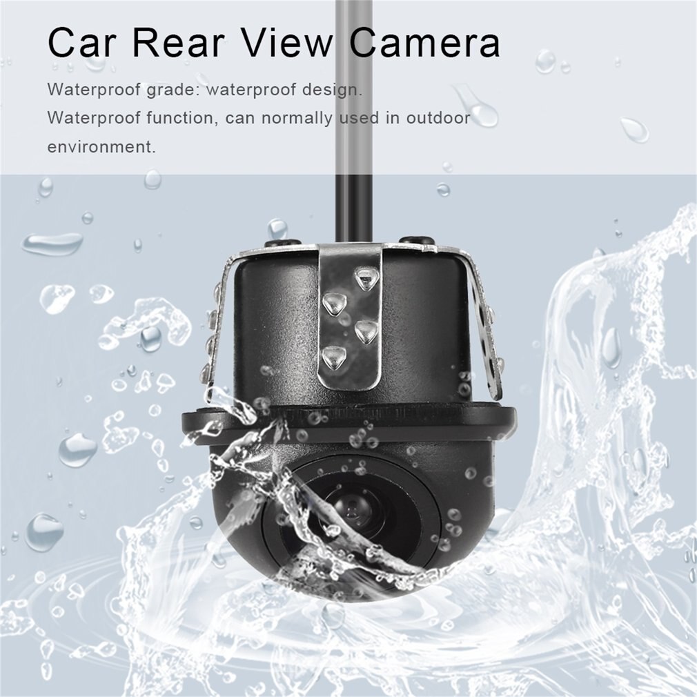 Wasserdichte Weitwinkel HD Auto-Sicherung Rückansicht Kamera Mit Spiegel Bild Konvertieren Linie umkehren Kamera Einparkhilfe