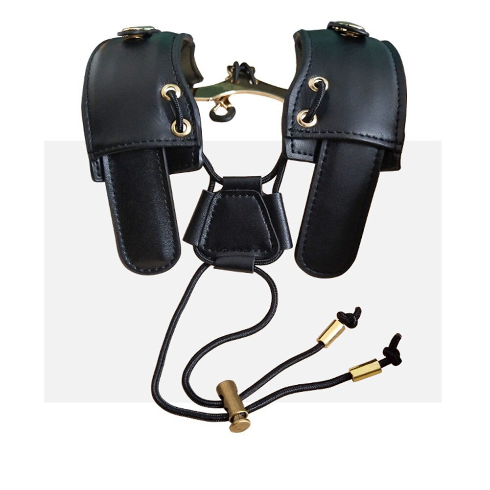 Saxofoon Riem Leer Dubbele Schouder Sax Draagriem Verstelbare Voor Tenor Alto Saxs Voor Saxofonist Studenten Saxofoon Band