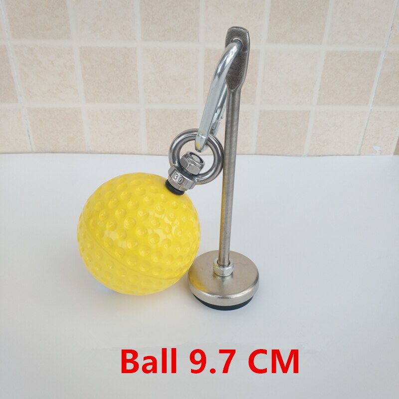 Weight Lifting Hand Grip Ball + Dumbbell Bracket Arm Wrist Finger Muscle Training Equipment Forearm Pull Up Balls Hand Gripper F: 3
