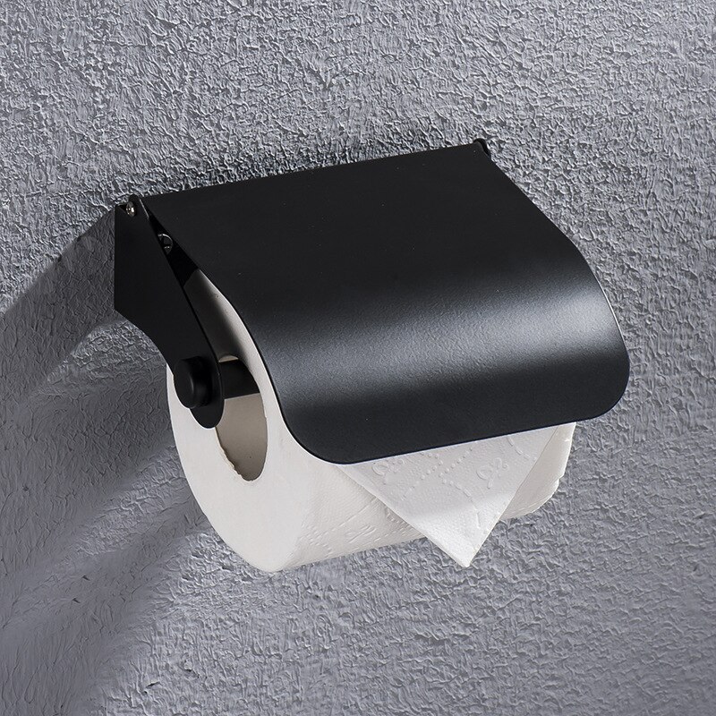 Bathroom Toilet Tissue Paper Holder Wall Mount Phone Holder WC Paper Roll Holder Rack Stainless Steel Tissue Boxes
