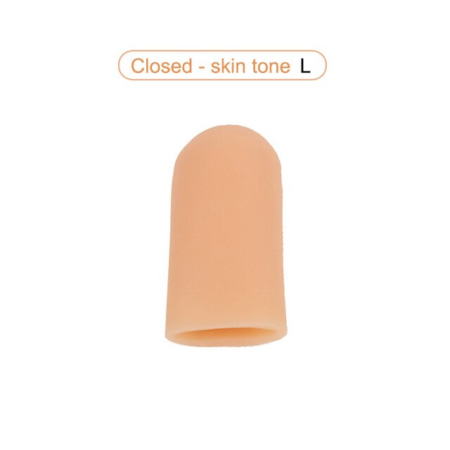 2pcs Pedicure Finger Toe Protector Silicone Gel Cover Cap Pain Relief Preventing Blisters Corns Nail Tools Toe Separators: Army Green
