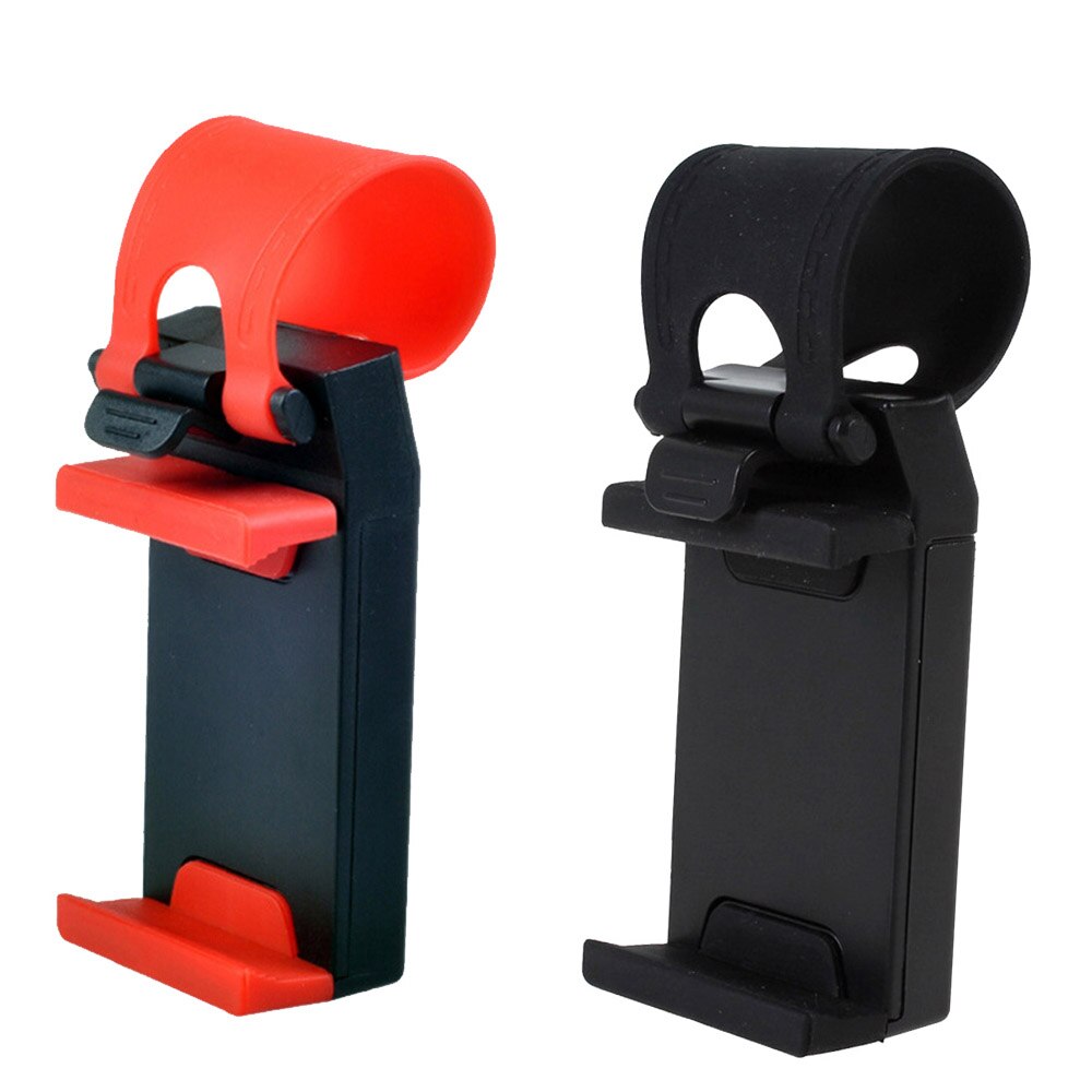Auto stuurwiel telefoon clip houder universele fiets auto camera gps standaard beugel voor iphone samsung