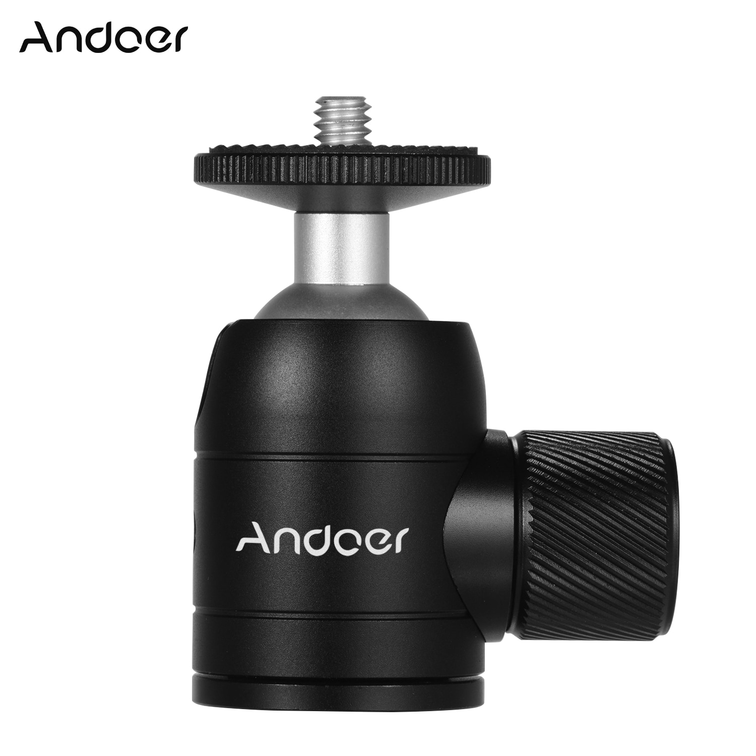 Andoer Mini Ball Head 360 Graden Swivel Voor Camera Statief Balhoofd Voor Dslr Camera Statief Selfie Stok Monopod