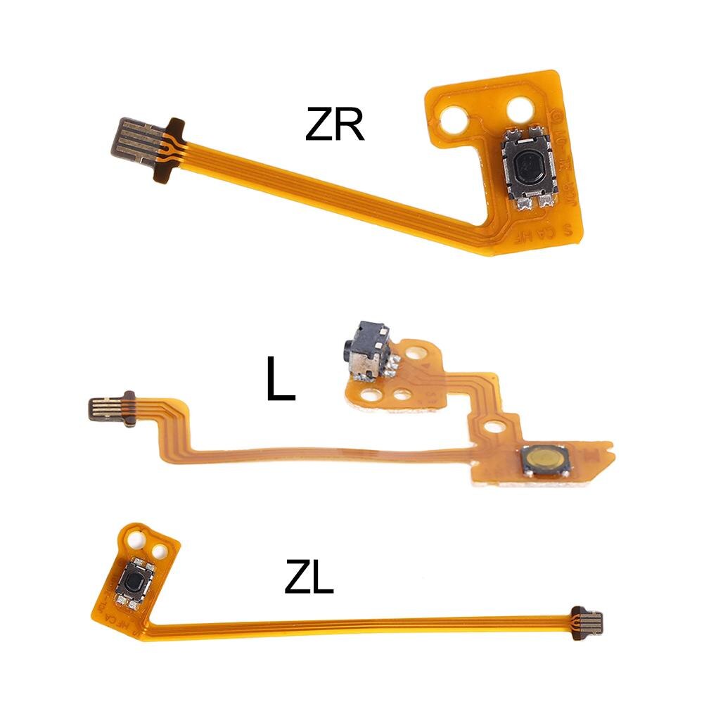 Bouton de manette de remplacement pour Nintendo Switch Joy-Con ZR ZL L bouton clé ruban câble flexible pour NS accessoires