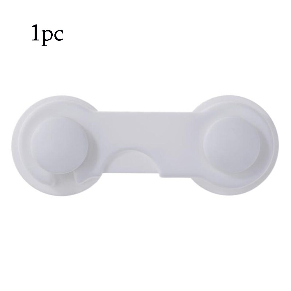 1/5/10pcs Multi-function Baby Drawer Lock Plastic Child Safety Lock Cabinet Refrigerator Window Closet Protective Toddler Protec: White 1pc