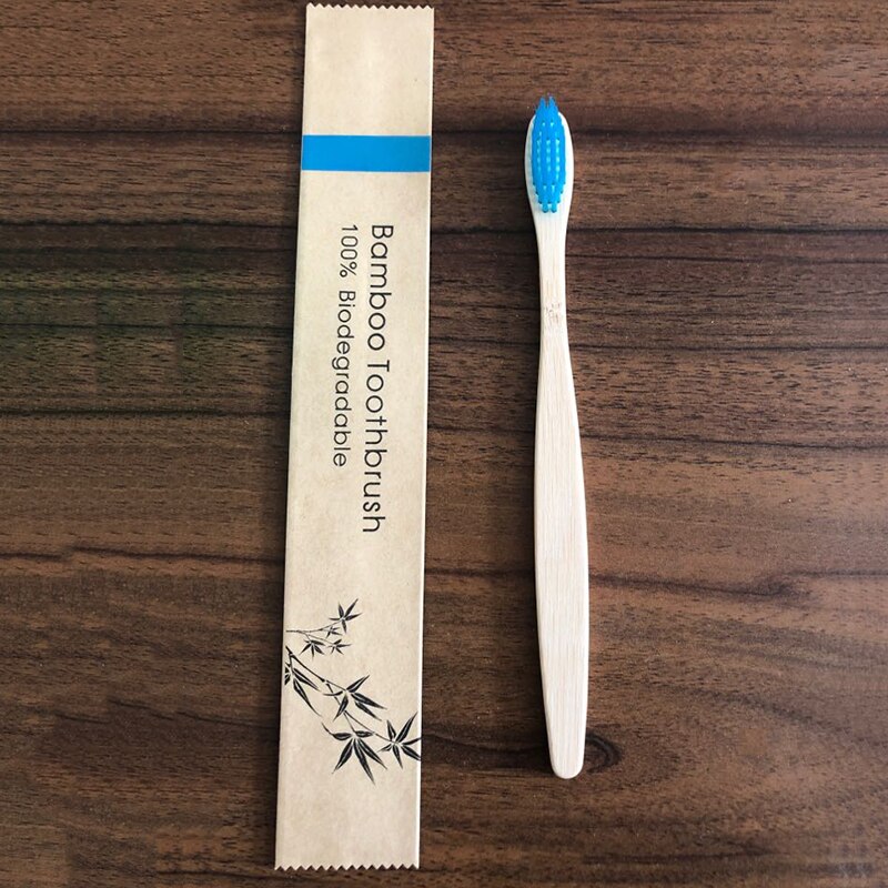 1/5Pcs Milieuvriendelijk Tandenborstel Resuable Bamboe Draagbare Tandenborstels Oral Care Gezond Voor Kinderen Adul Zachte Tandenborstel