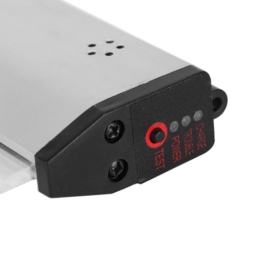 Exit Emergency Sign AC220V 3W LED PMMA 350x180mm/13.78x7.09in Emergency Exit Safety Indicator Light LED Emergency Lamp