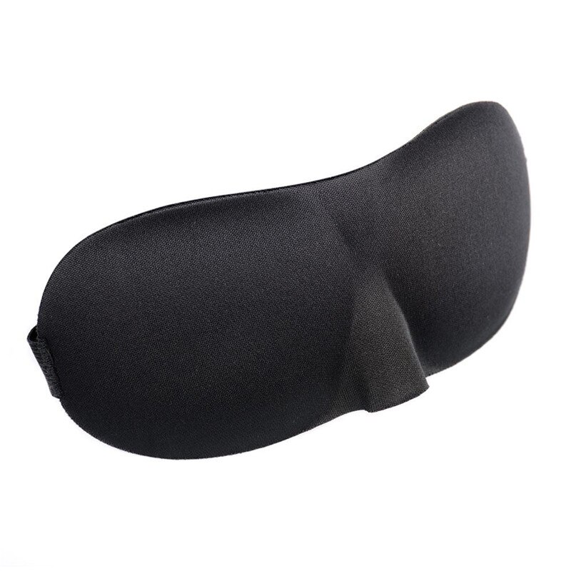 1Pcs 3D Maschera di Sonno di Sonno Naturale Maschera per Gli Occhi Eyeshade Copertura Ombra Occhio di Patch Donne Degli Uomini Molli Portatile Blindfold di sonno di Corsa accessori