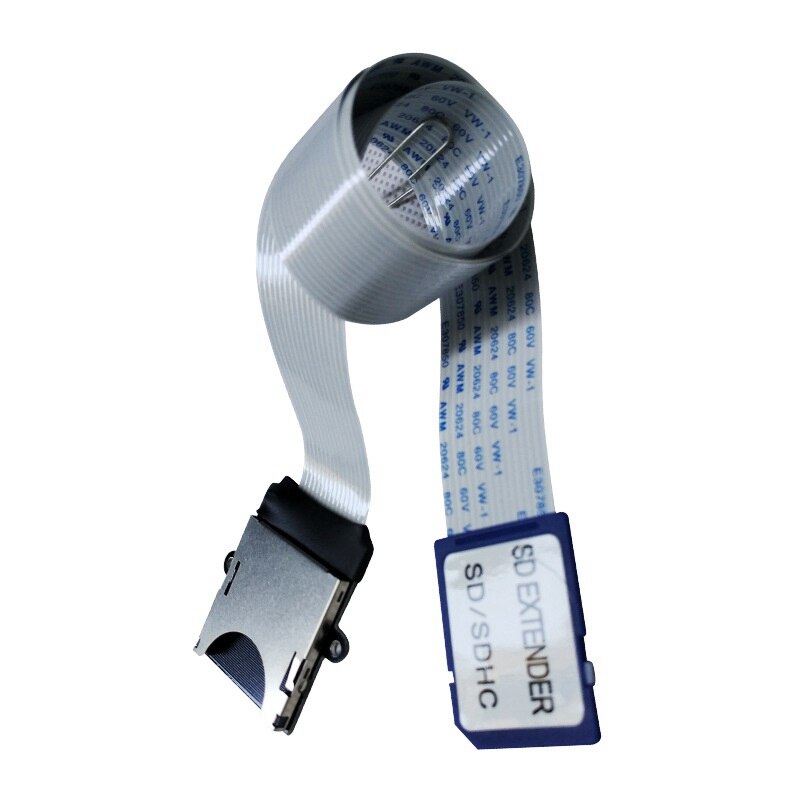 SD to SD Card Extension Cable Card Read Adapter Flexible Extender Micro-SD to SD/SDHC/SDXC Memory Card Extender Linker