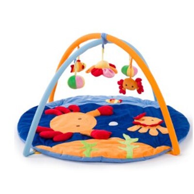 Baby Play Mat Baby Muziek Speelmat Educatief Speelgoed Kids Tapijt Kinderen Playmat Pasgeboren Gym Mat Met Frame: Crab