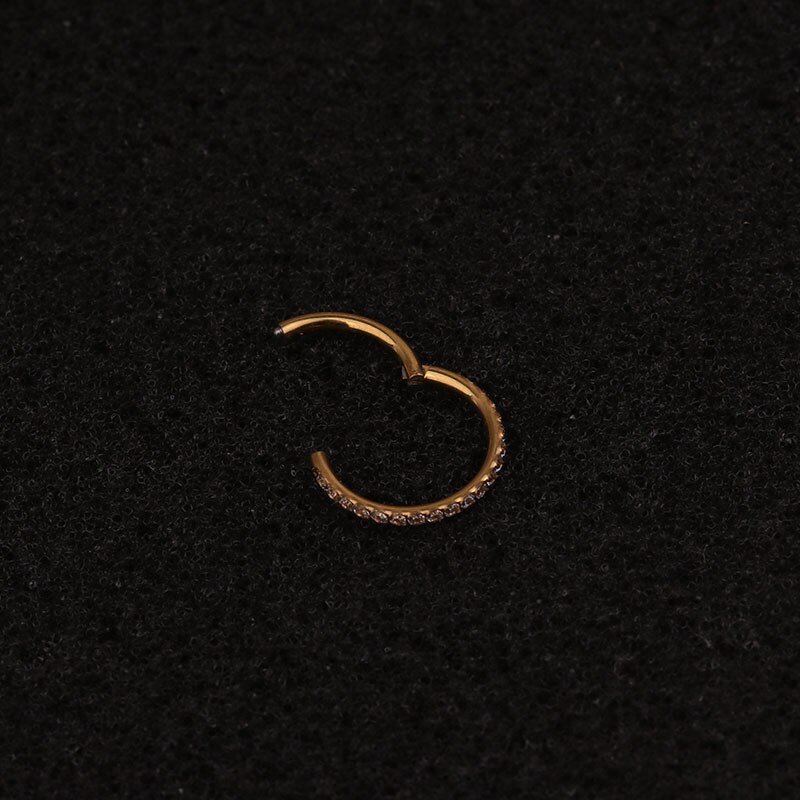 16g anneaux de septum en acier inoxydable véritable piercing septo nez oreille cartilage tragus hélix piercing clicker anneaux bijoux de corps