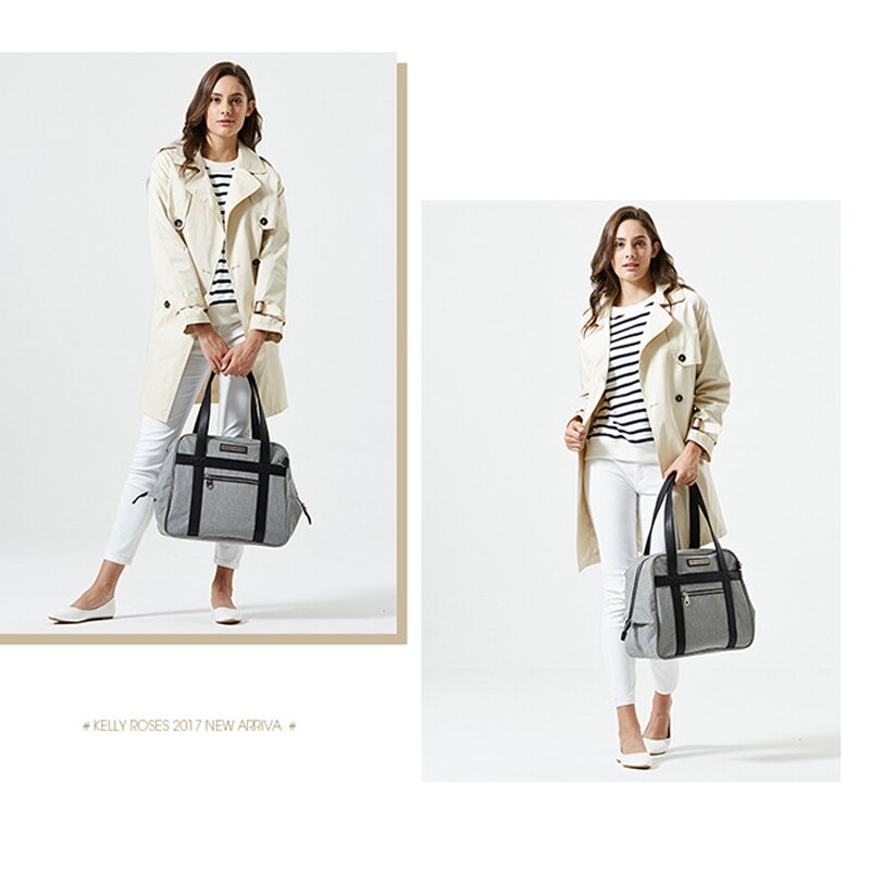 Baby Essentials Baby Diaper Tote Bag Mommy Shoulder Bag Large Capacity Multi-function Baby Diaper Bag Maternity Nappy Bag