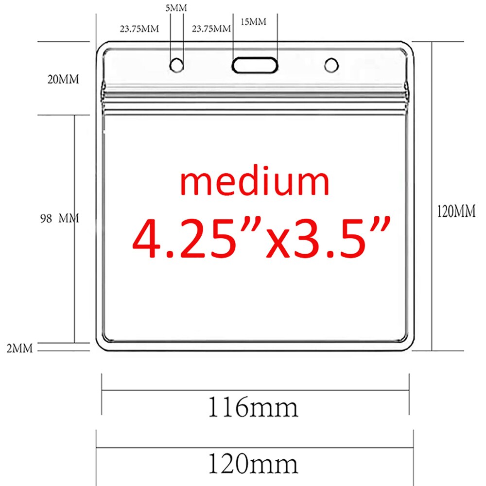 Cdc Vaccination Card Protector Health Card Vaccine Card Vaccine Card Protective Case Waterproof Pvc Card Vaccine Card Holder