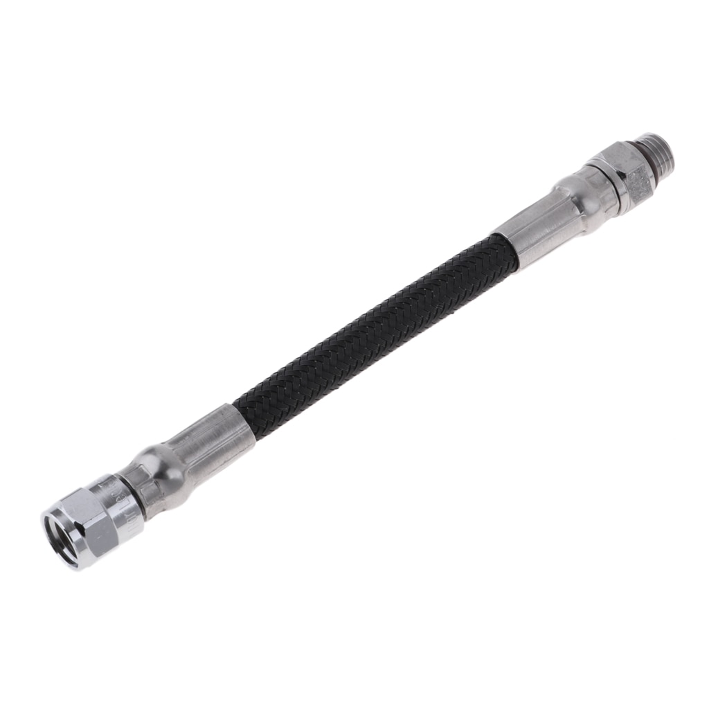 Replacement High Pressure Regulator Hoses Double Braided Nylon Scuba Diving Short Hose Quick Release Connector