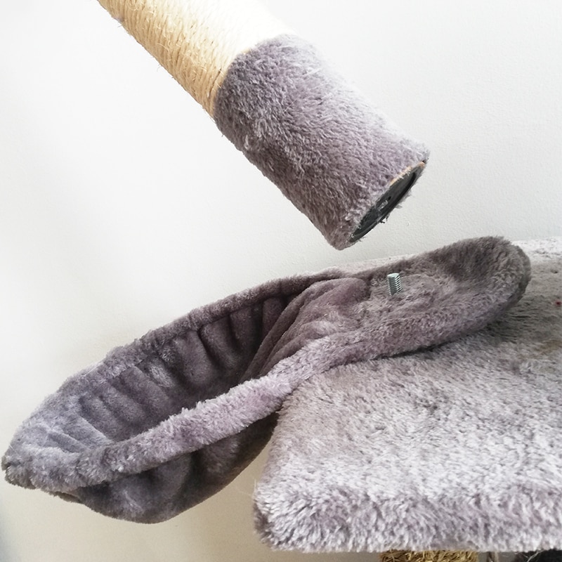 [Mpk loja] ninho de árvore de gato, cama de gato, cama de basquete de árvore de gato, rede de gato, 4 cores disponíveis