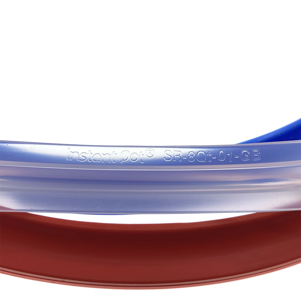 3 Pack Genuine Instant Pot Accessories Food-safe Silicone Sealing Ring for 8 Quart / 8qt Pressure Cooker Replacement