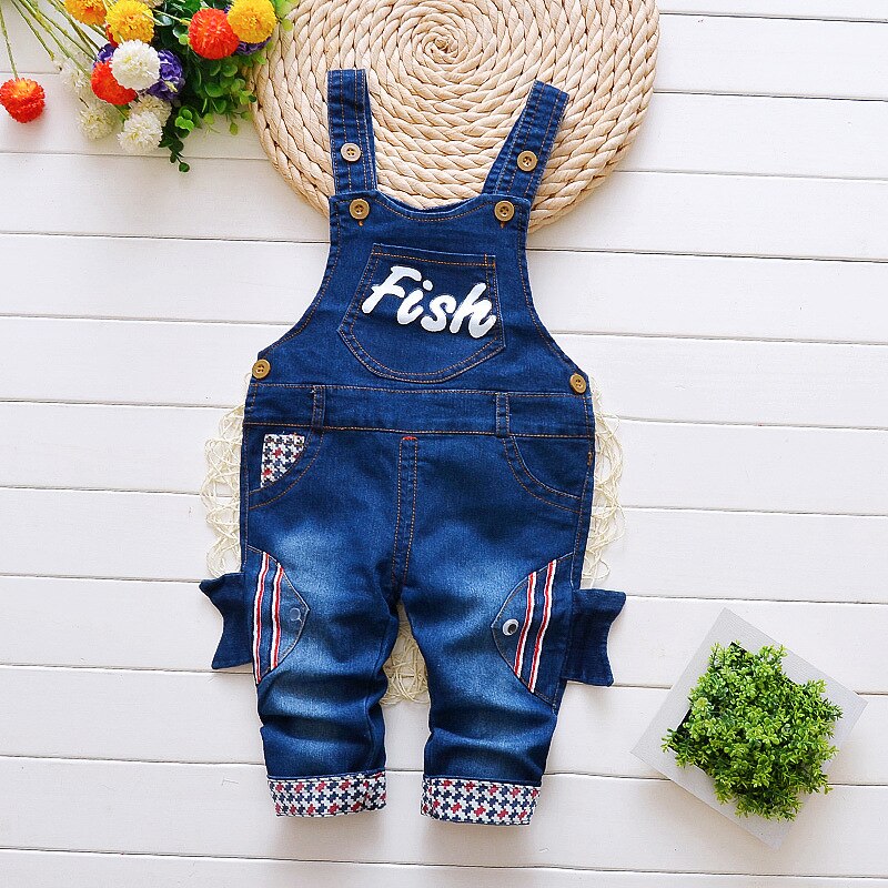 Diimuu Lente Peuter Jongens Lange Broek Denim Overalls Tuinbroek Kids Baby Boy Jeans Jumpsuit Kleding Kleding Outfits Broek