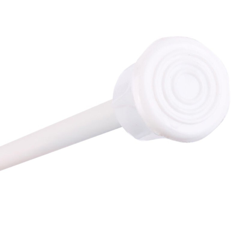 Door Curtain Flexible Rod Non-punching Door Curtain Telescopic Curtain Rod White Curtain Rod Curtain Accessories