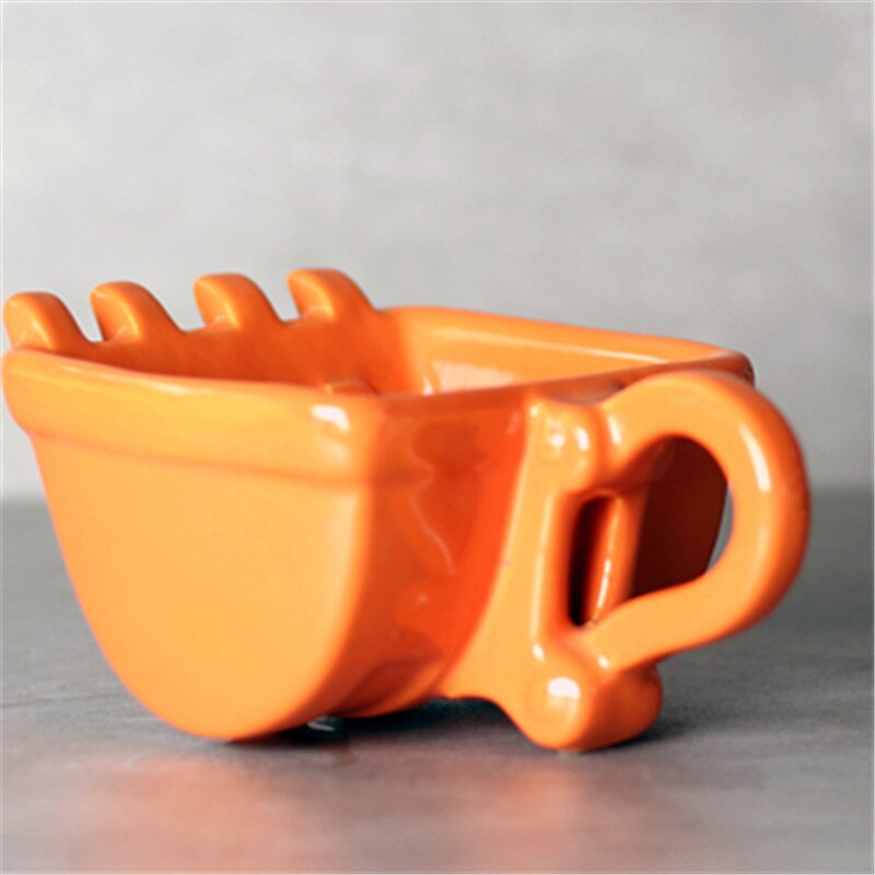 Grappige Mokken Drinkbeker Graafmachine Emmer Cake Cup Creatieve Mok Persoonlijkheid Trend Keramische Kopje Koffie Mk69: A1