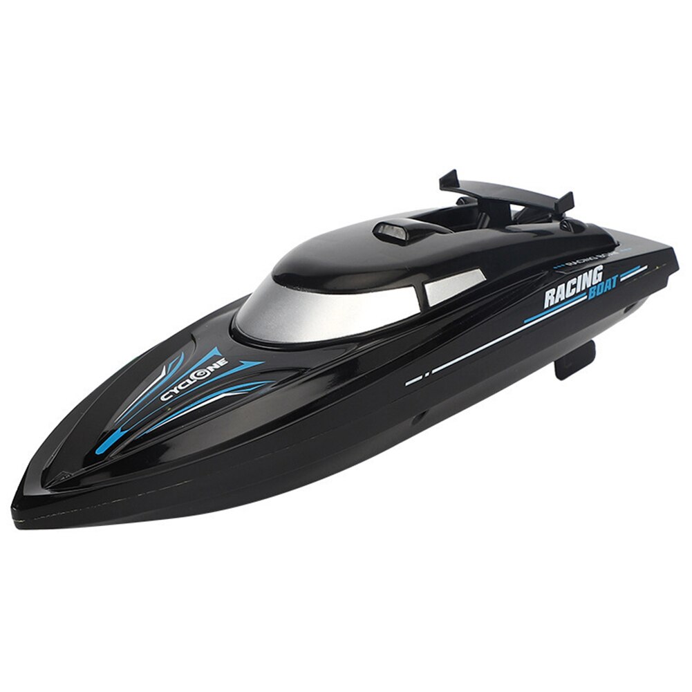 Bateau télécommandé, avion télécommandé, jouet d'été, 2.4G, adapté aux jouets pour enfants du lac,: Black