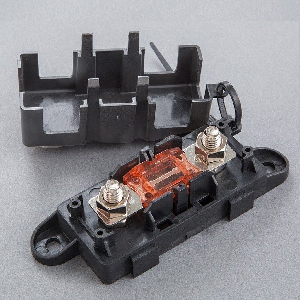 MEGA Bolt-on Fuse 300A + MEGA Fuse Block/Holder With Cover Suitable for Motorhome