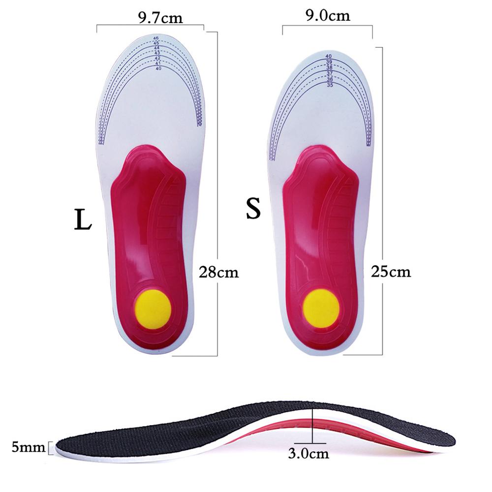 Unisex EVA flatfoot Orthotic arch support Orthotic insole to ease the pressure of air movement damping insole